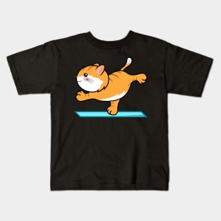 Yoga With My Cat - My Yoga Kids T-Shirt